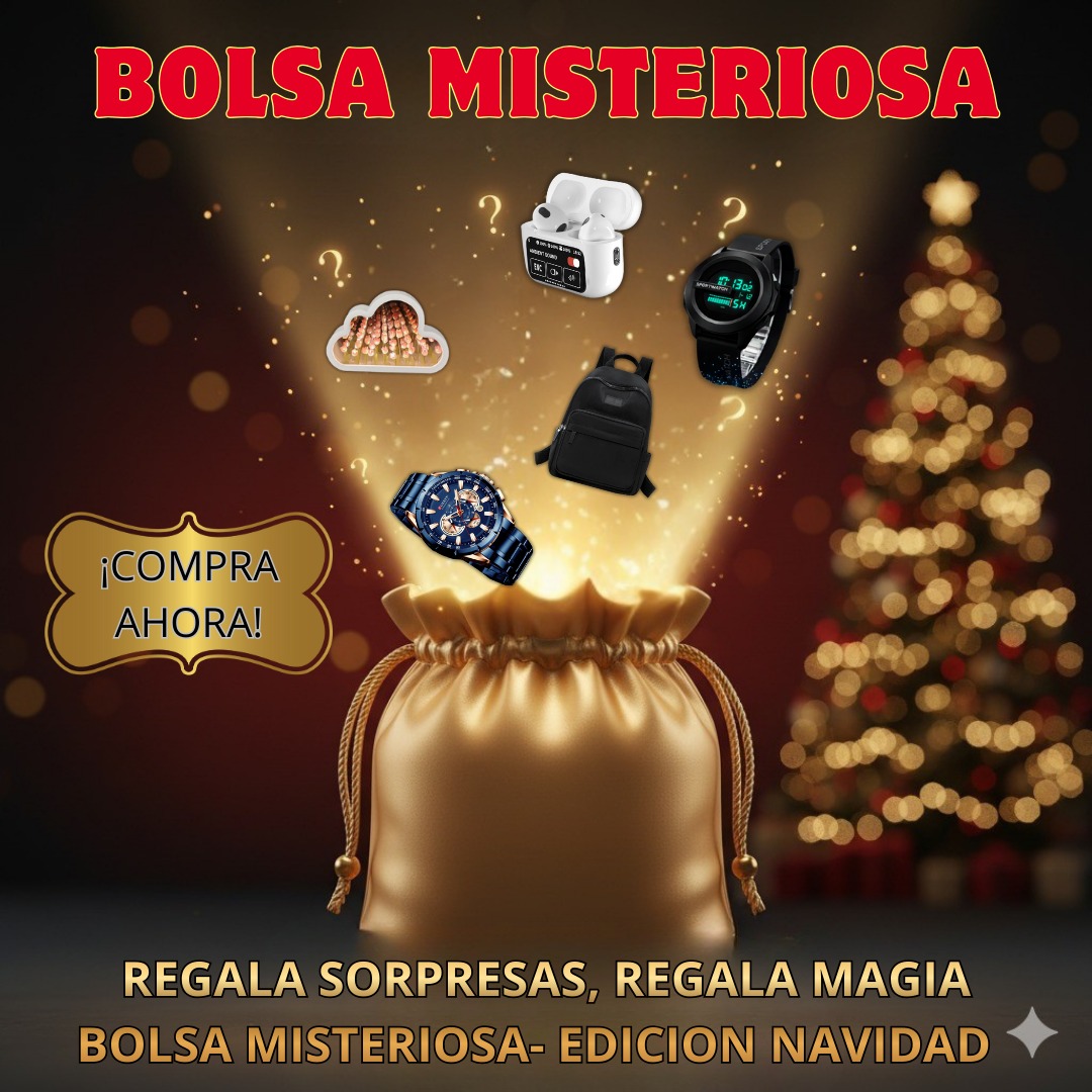 BOLSA MULTIPRODUCTOS SORPRESA NAVIDEÑA🎁
